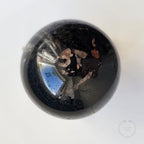 black tourmaline crystal sphere