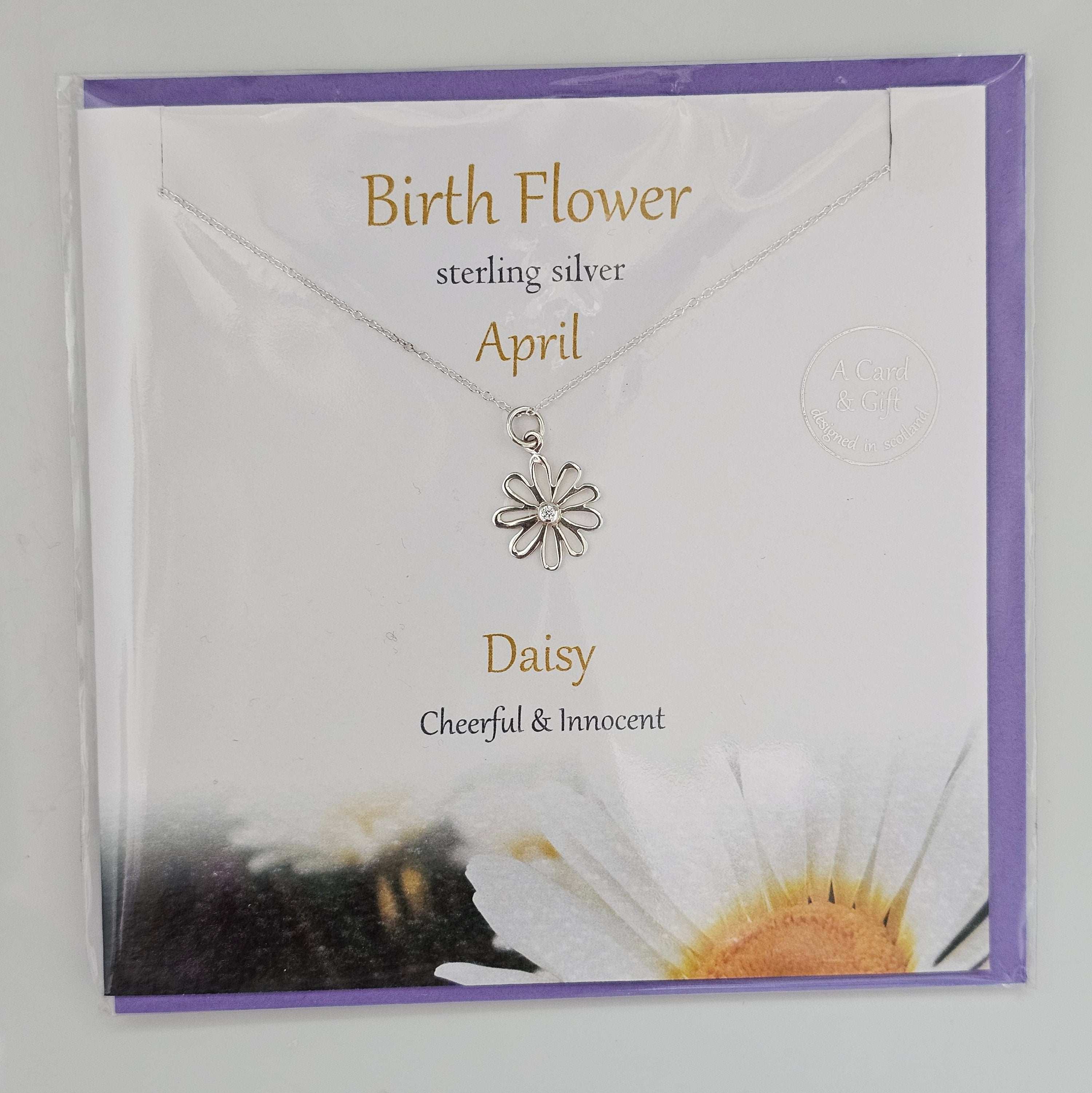 Glenna Studios Birth Flower Necklaces