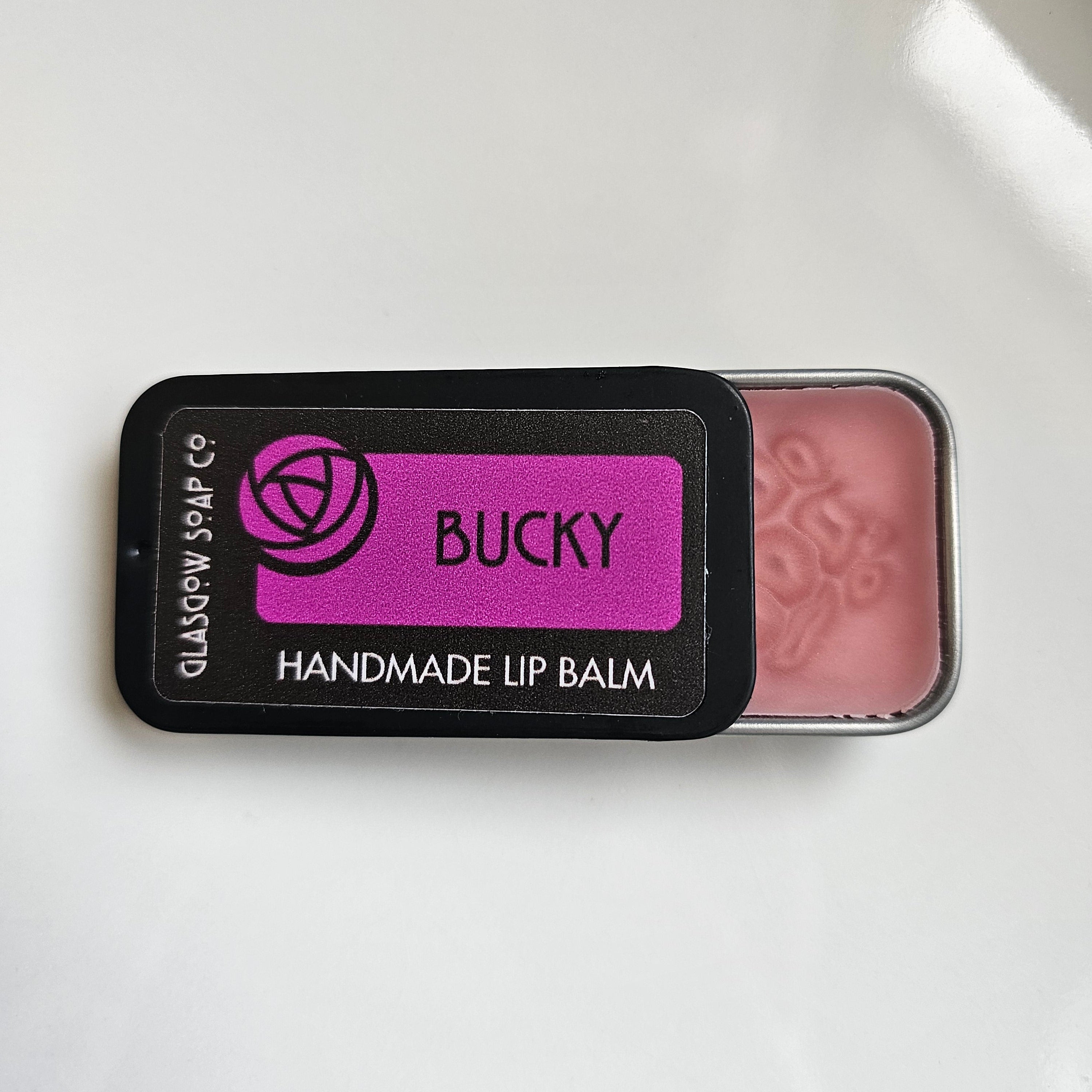 Bucky Lip balm from the glasgow soap company 