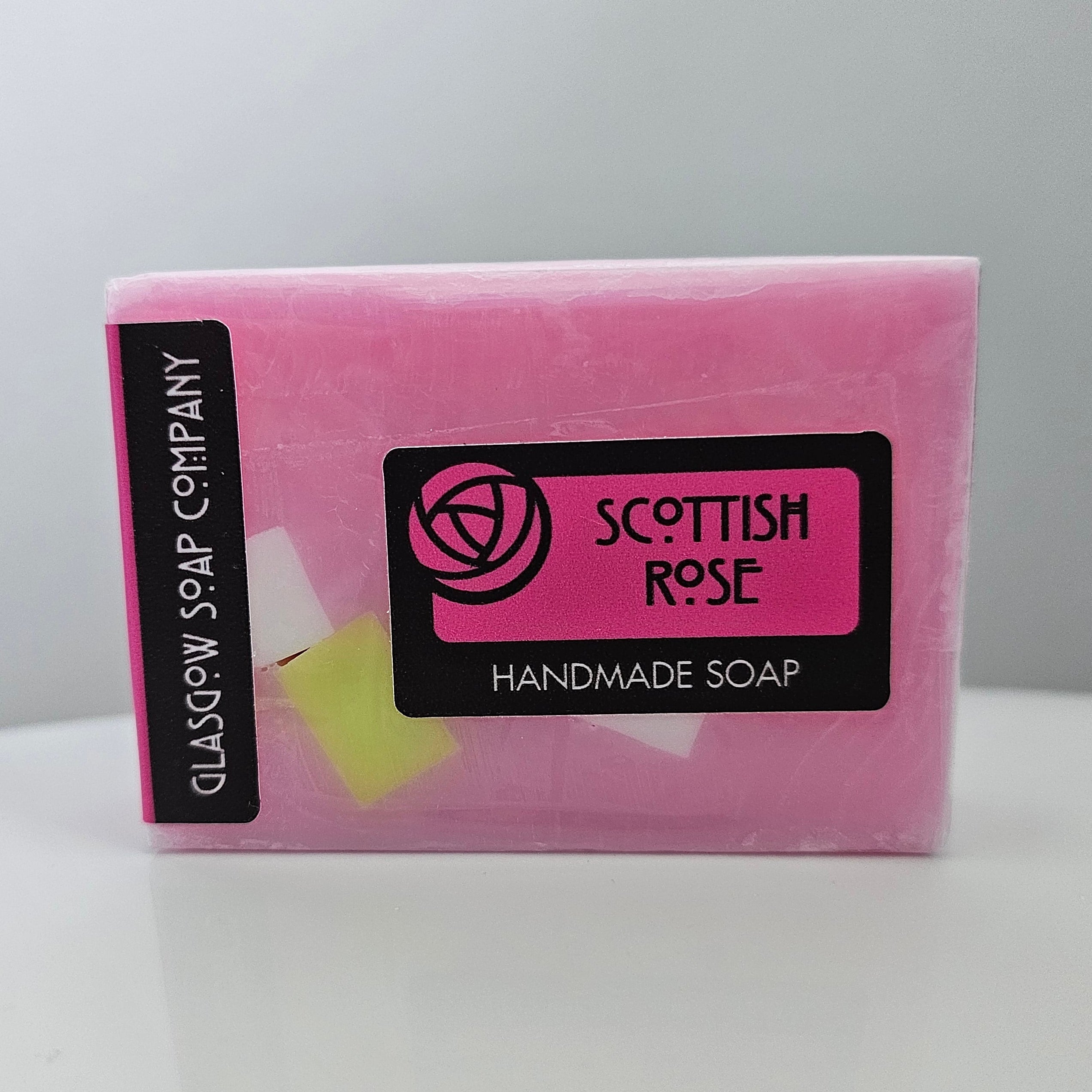 Scottish rose soap from the glasgow soap company 