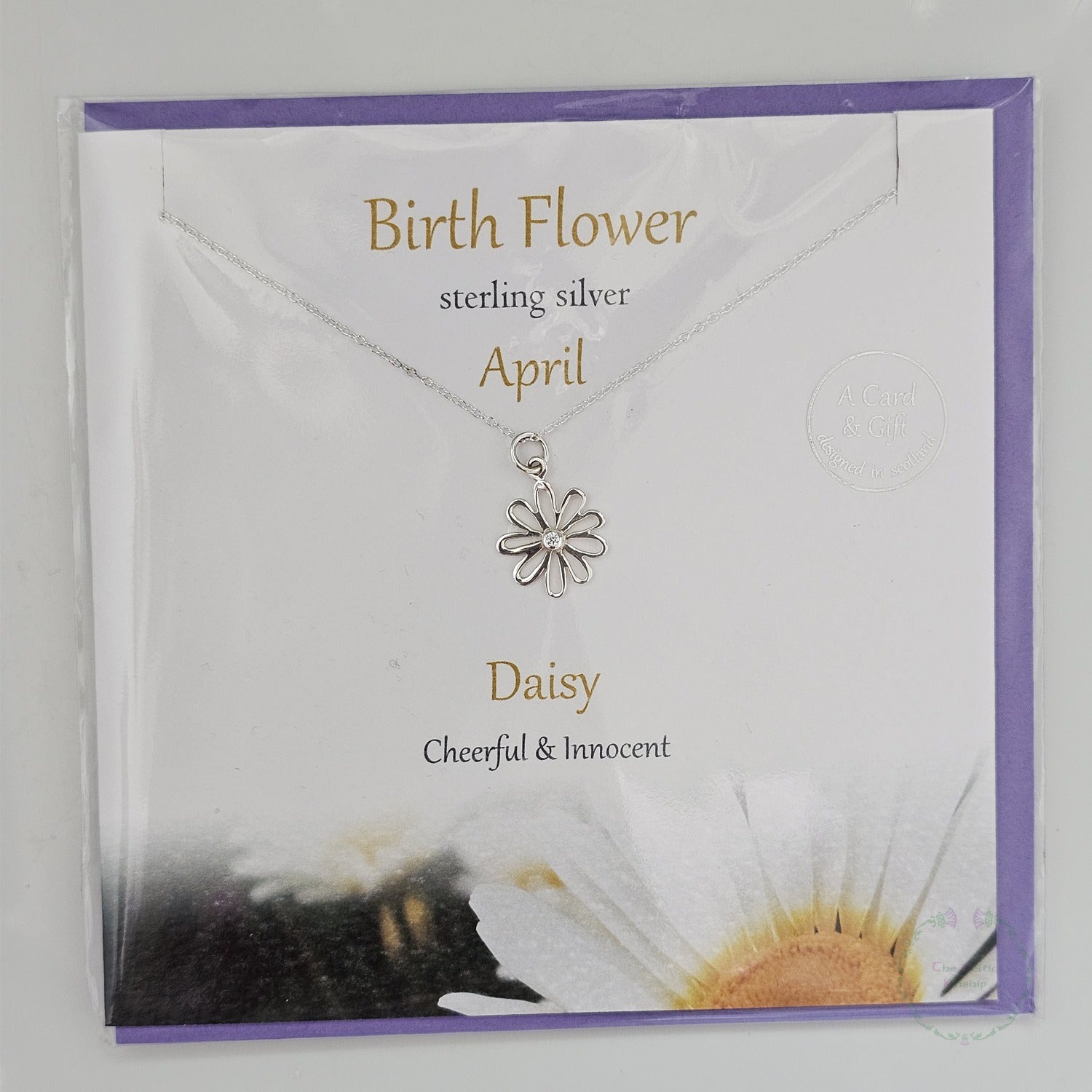 Glenna Studios Birth Flower Necklaces