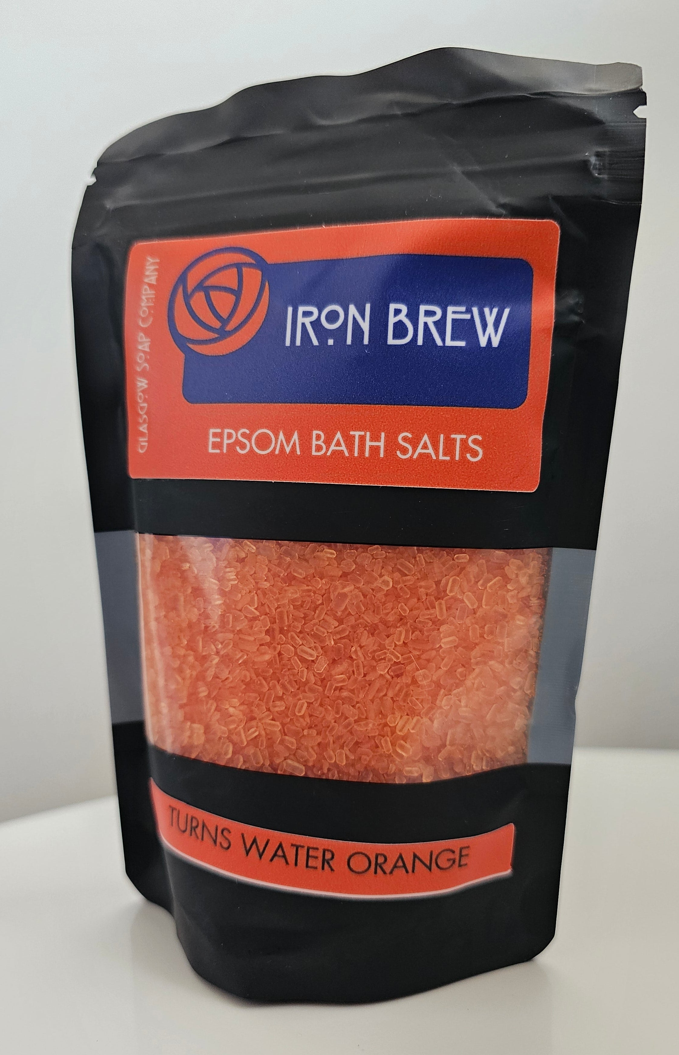 Iron Brew epsom bath salts from the glasgow soap company 