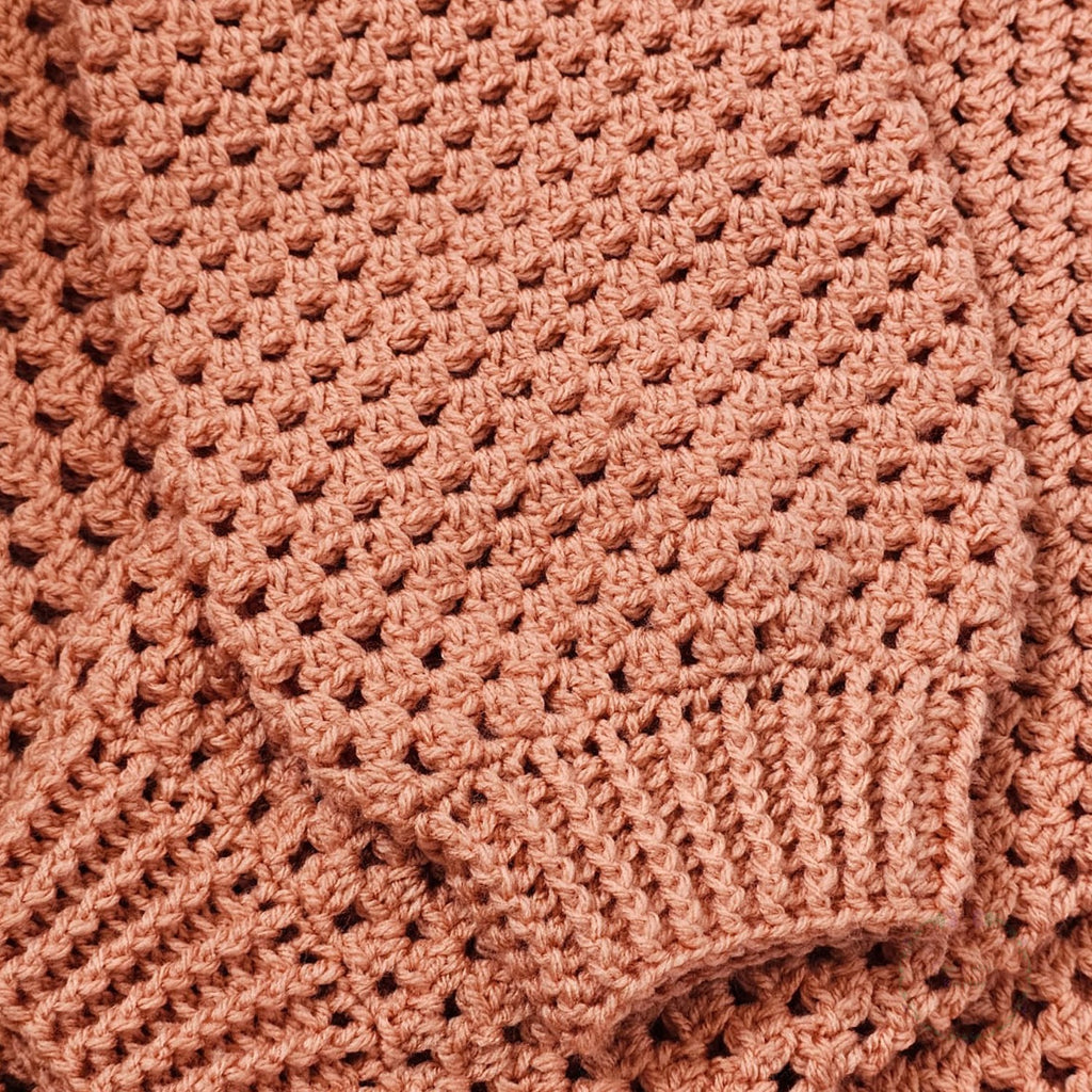 Crochet Jumper (Vintage Peach)