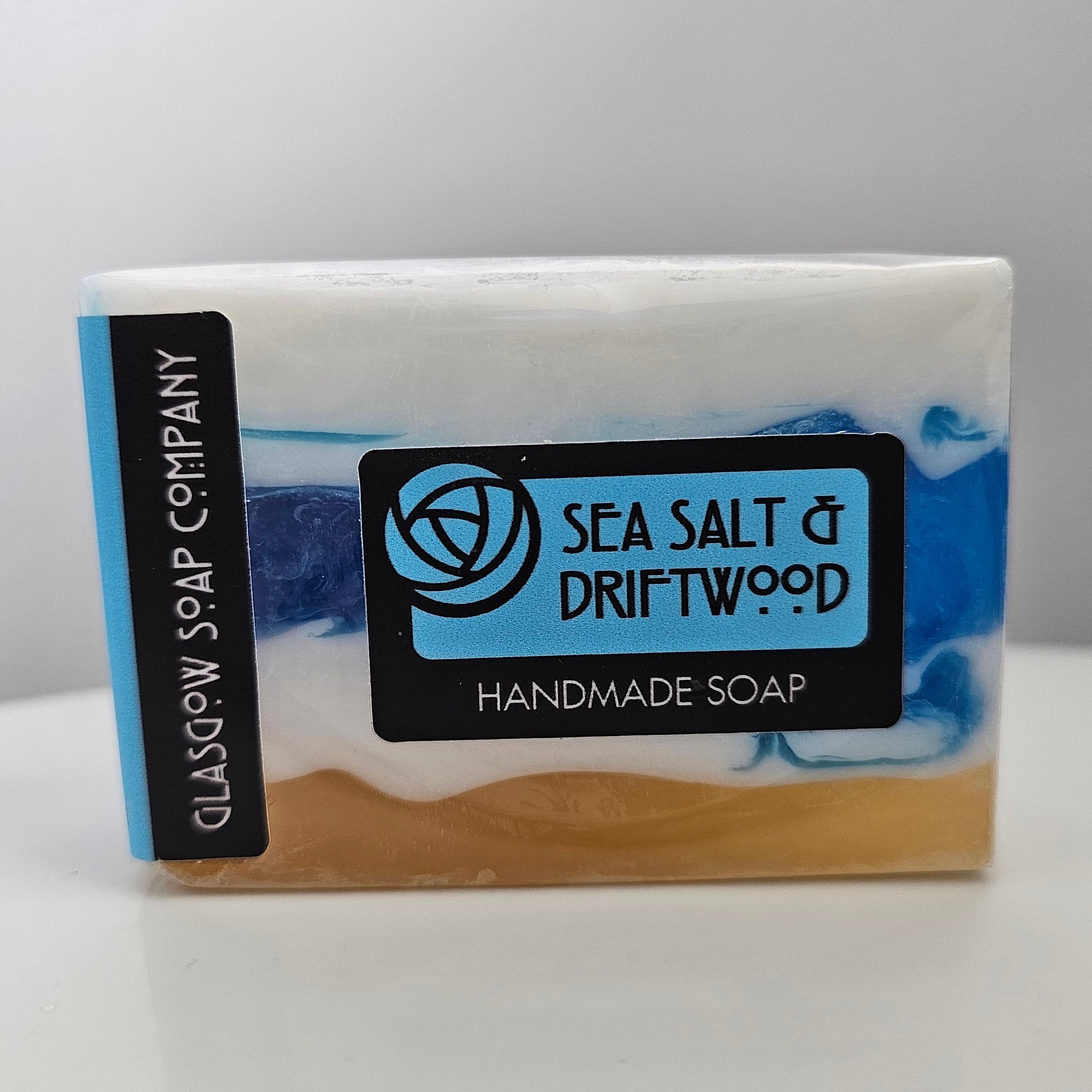 Sea salt and driftwood soap from the glasgow soap company 