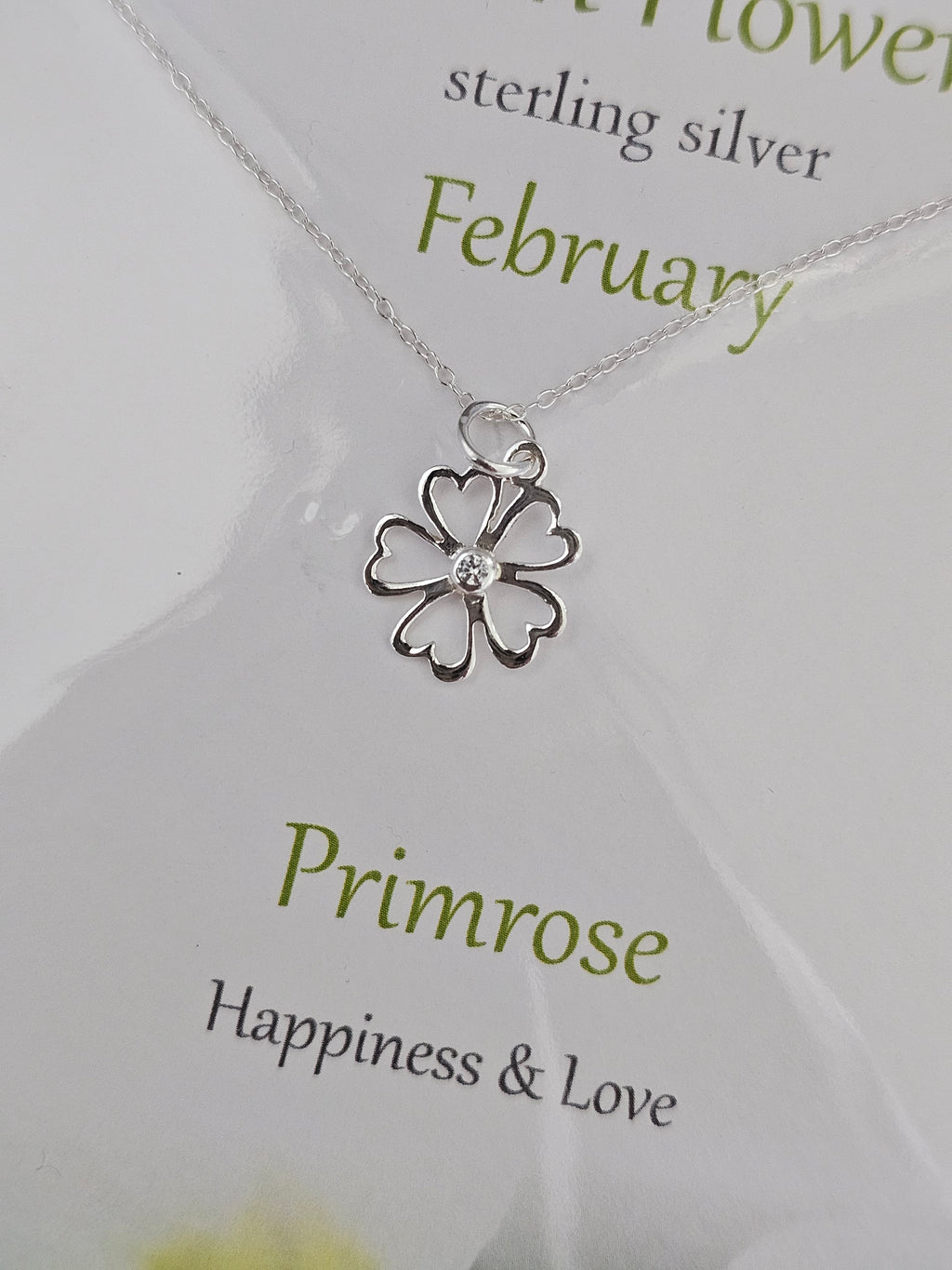 Glenna Studios Birth Flower Necklaces