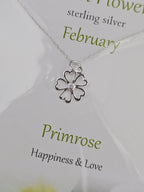 Glenna Studios Birth Flower Necklaces