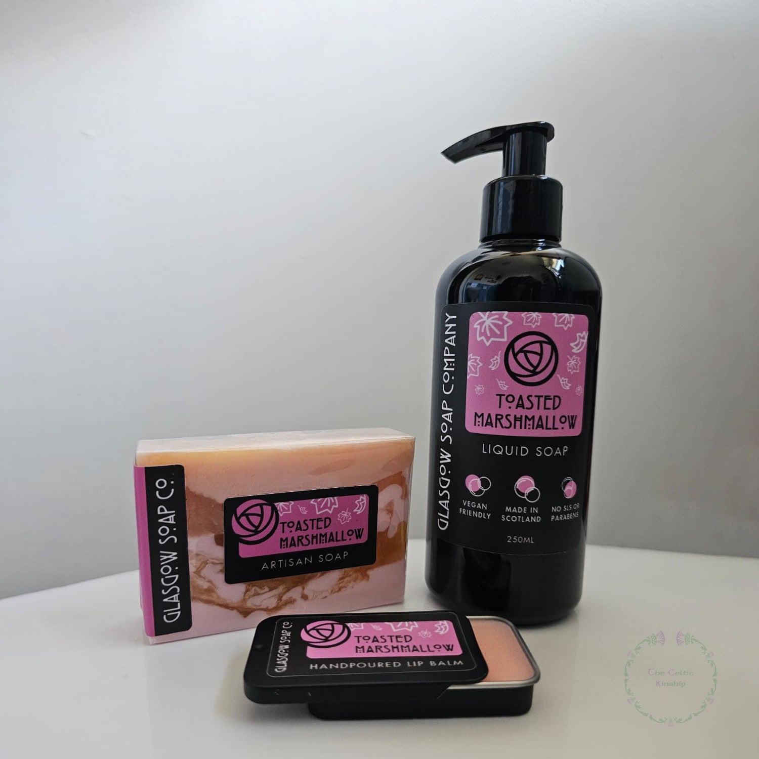 Toasted Marshmallow gift set from the Glasgow Soap Company 