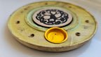 Round Wooden Incense Stick and Cone Holders