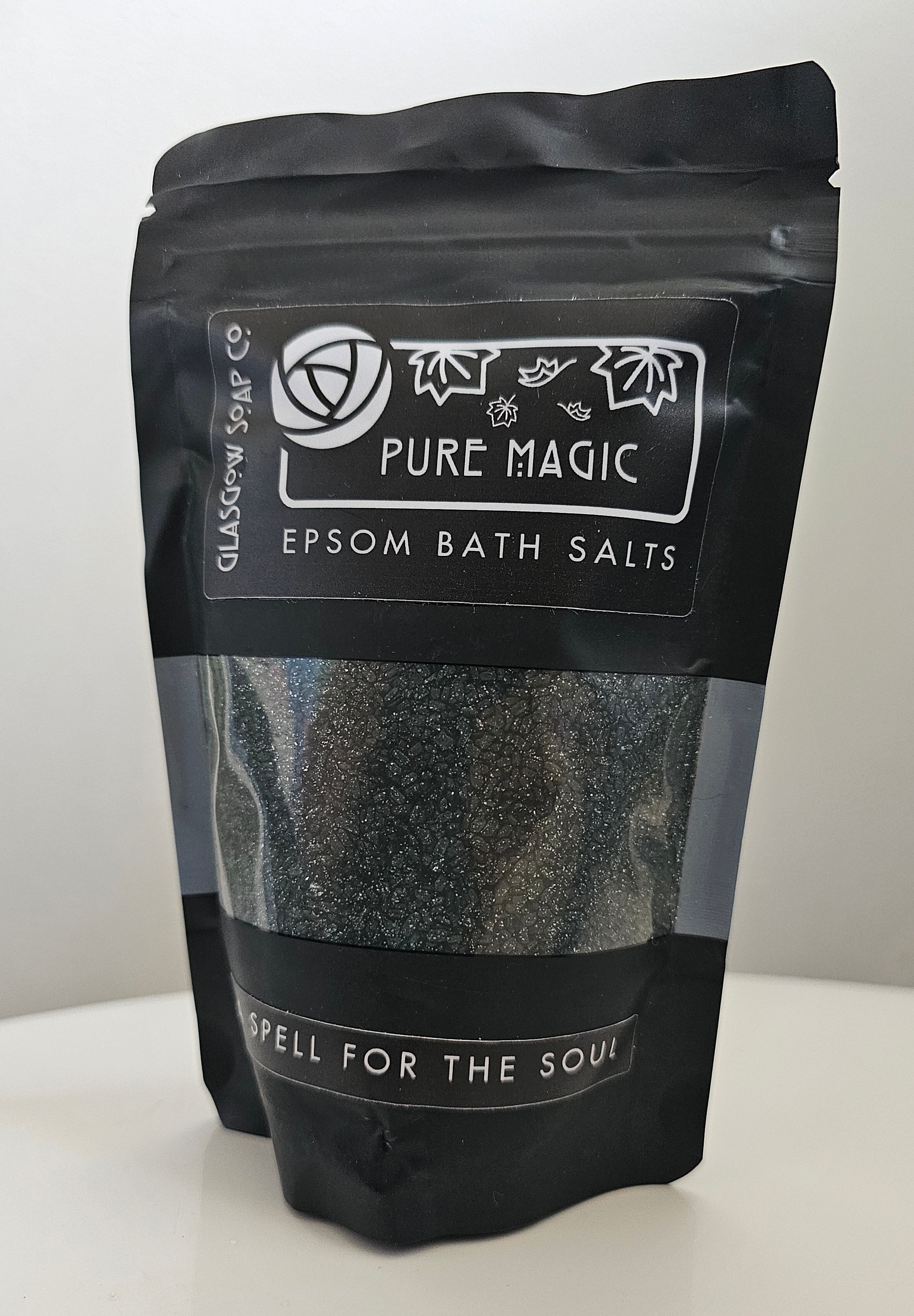 Pure magic epsom bath salts from the glasgow soap company 