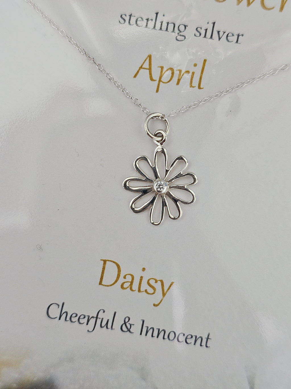 Glenna Studios Birth Flower Necklaces