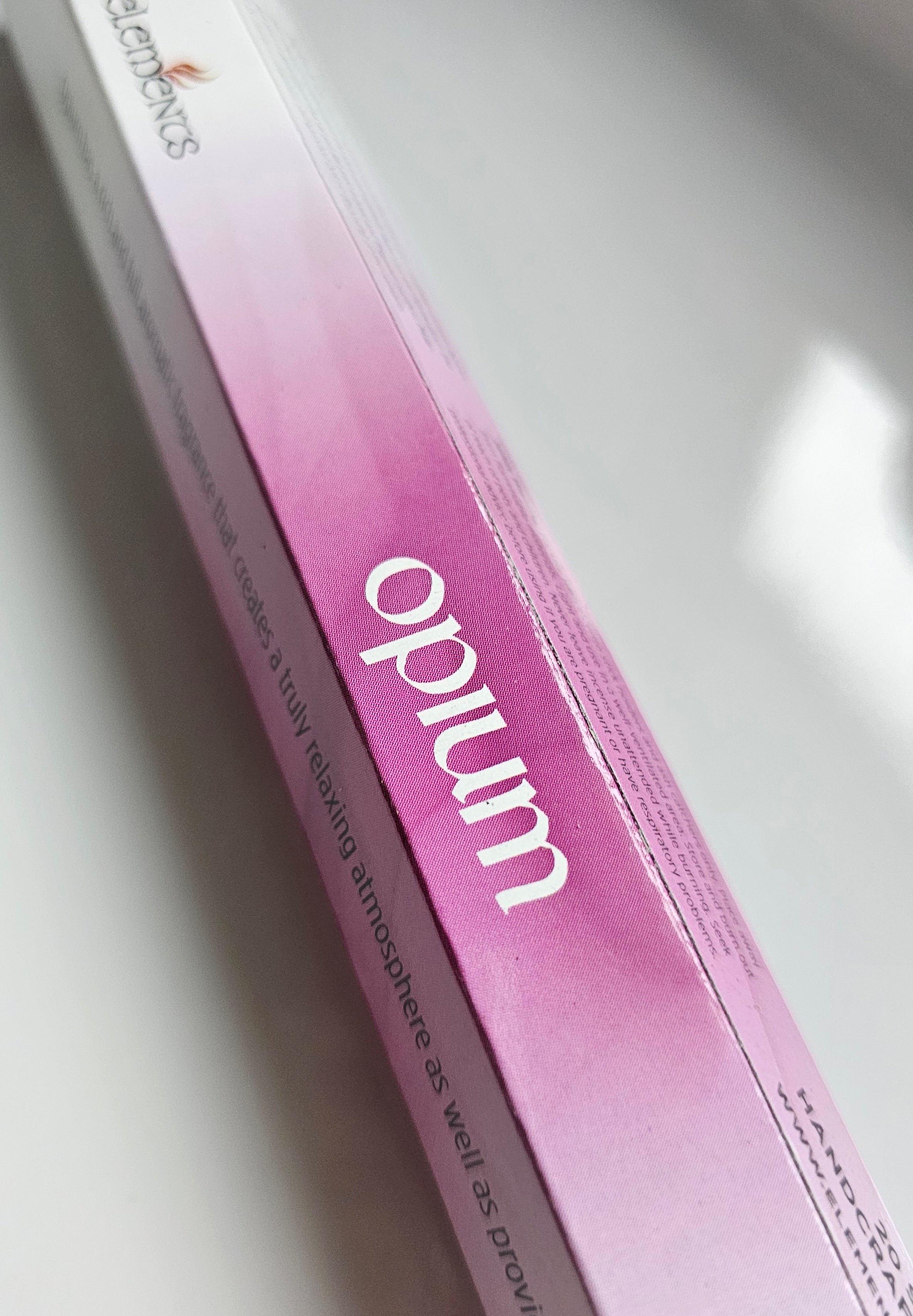 Elements brand Opium incense sticks 