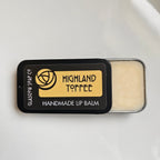Highland toffee Lip balm from the glasgow soap company 