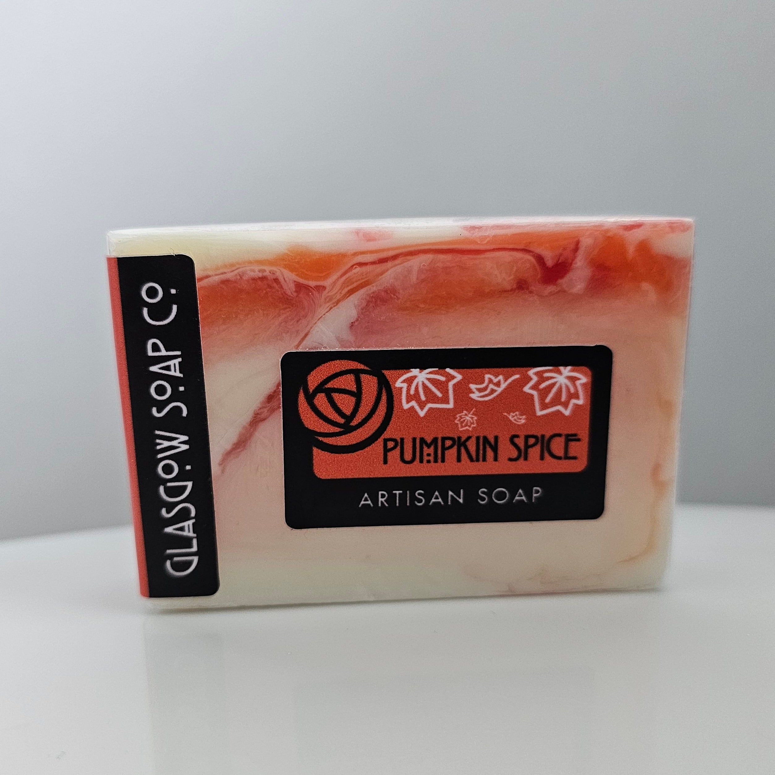 Pumpkin spice soap from the glasgow soap company 
