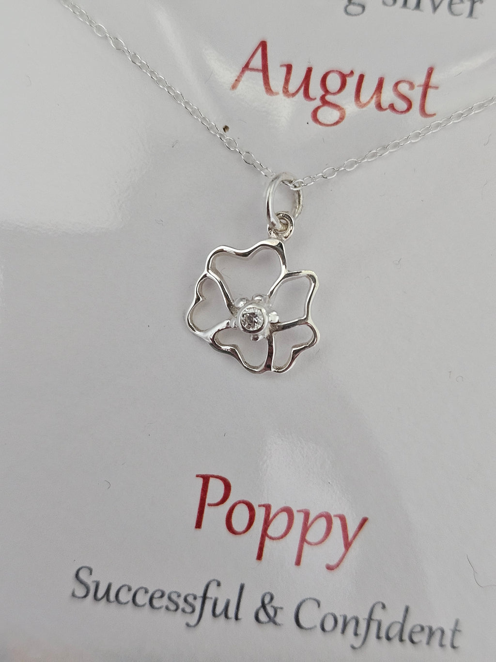 Glenna Studios Birth Flower Necklaces
