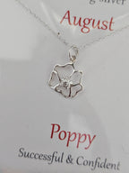 Glenna Studios Birth Flower Necklaces